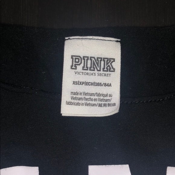 PINK branded off the shoulder crop! - Picture 2 of 2